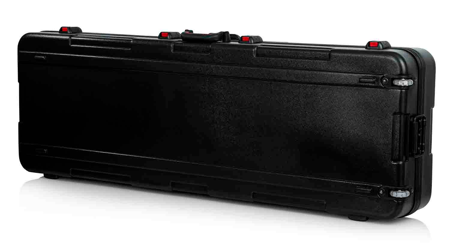Gator Cases GTSA-KEY88D Keyboard Case for Extra Deep 88-note Keyboards with Wheels - Hollywood DJ