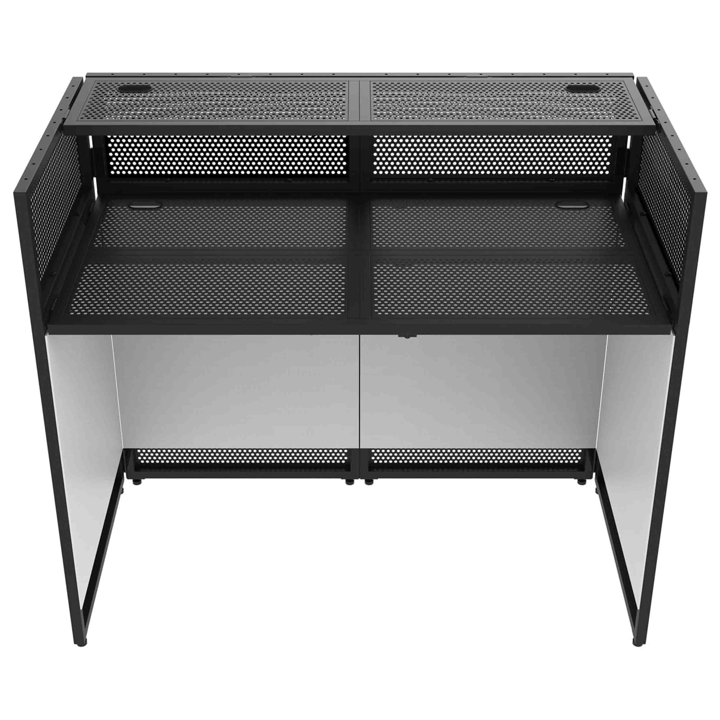 Odyssey DJBOOTH50, 50″ Wide Surface DJ and Live Sound Booth with Removable Top by Odyssey