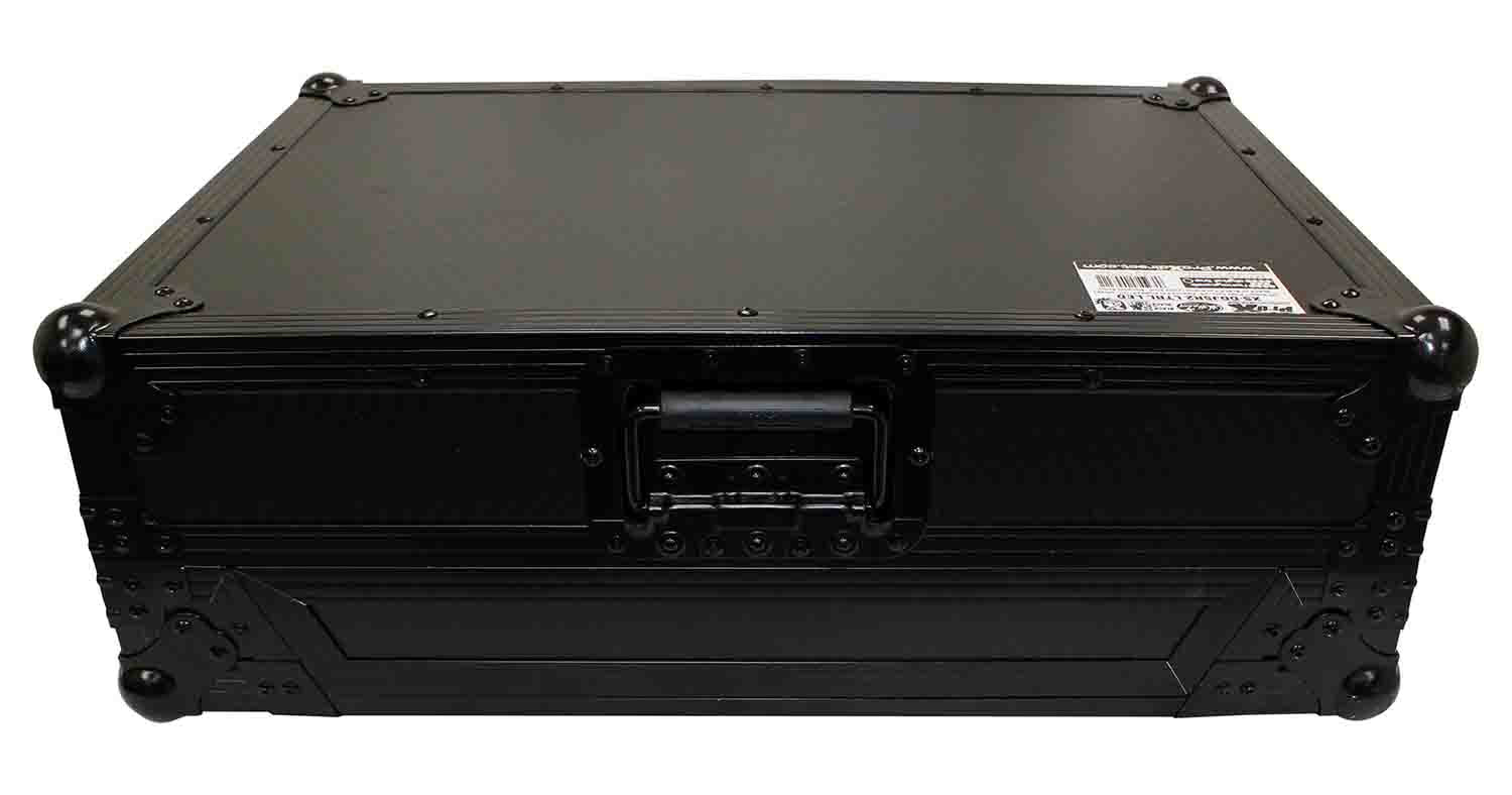 ProX XS-DDJSR2LTBL LED Flight-Road Case for Pioneer DDJ-SR2 Digital Controller with Laptop Shelf & LED Kit - Hollywood DJ