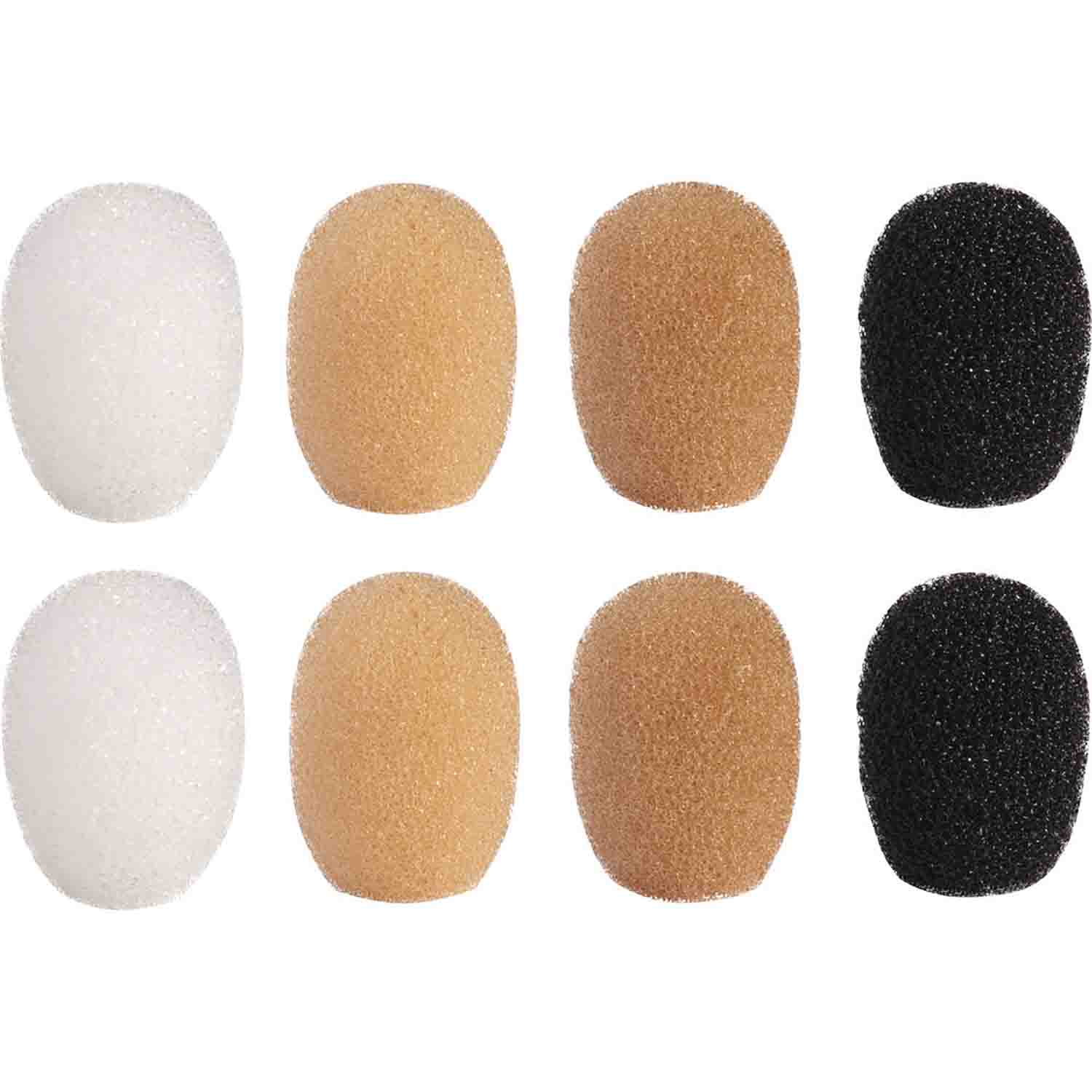 Shure RPM40WS/M 8-Pack Windscreen for TL/TH TwinPlex Microphones - Mixed Color - Hollywood DJ