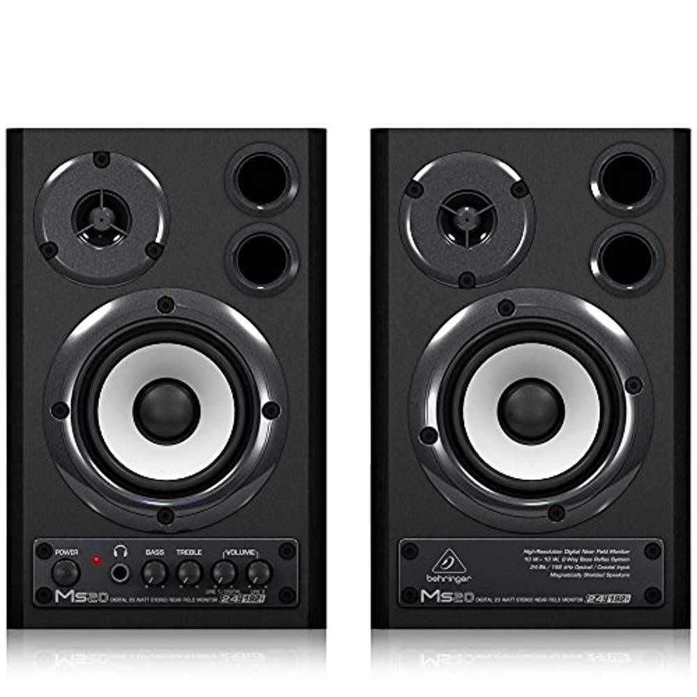 Behringer MS20, 20W Digital Stereo Near Field Monitor System - Hollywood DJ