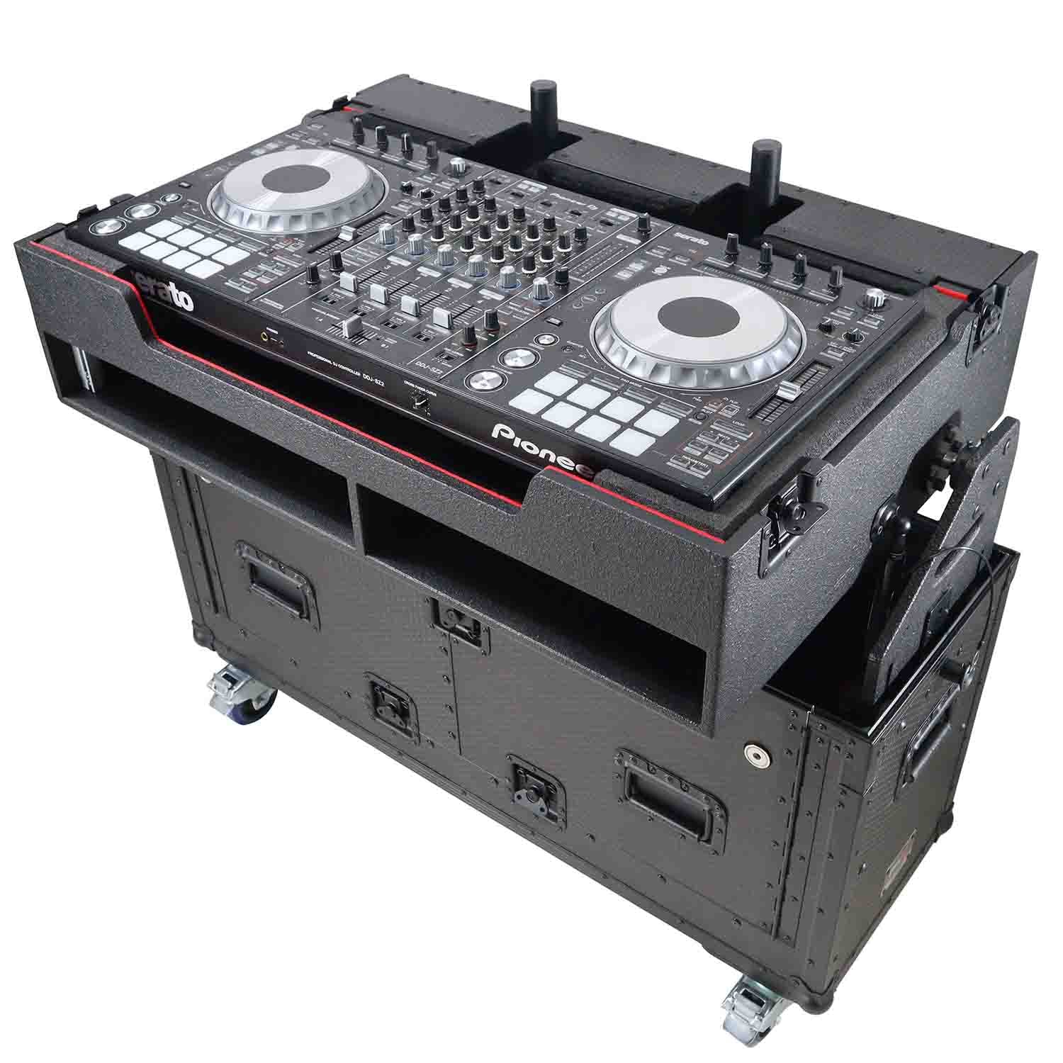 ProX XZF-UCXX Flip-Ready DJ Lift Case for Pioneer XDJ-XZ DDJ-SZ2 DDJ-SX3 DDJ-1000 / SRT - Hollywood DJ