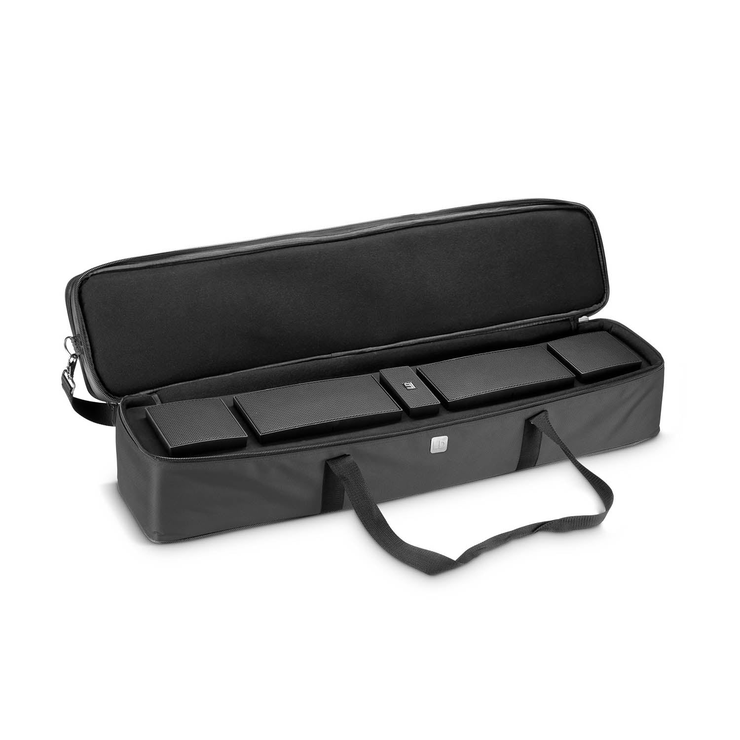 LD Systems CURV 500 TS SAT BAG, Padded Carry Bag For CURV 500 TS Duplex Satellites - Hollywood DJ