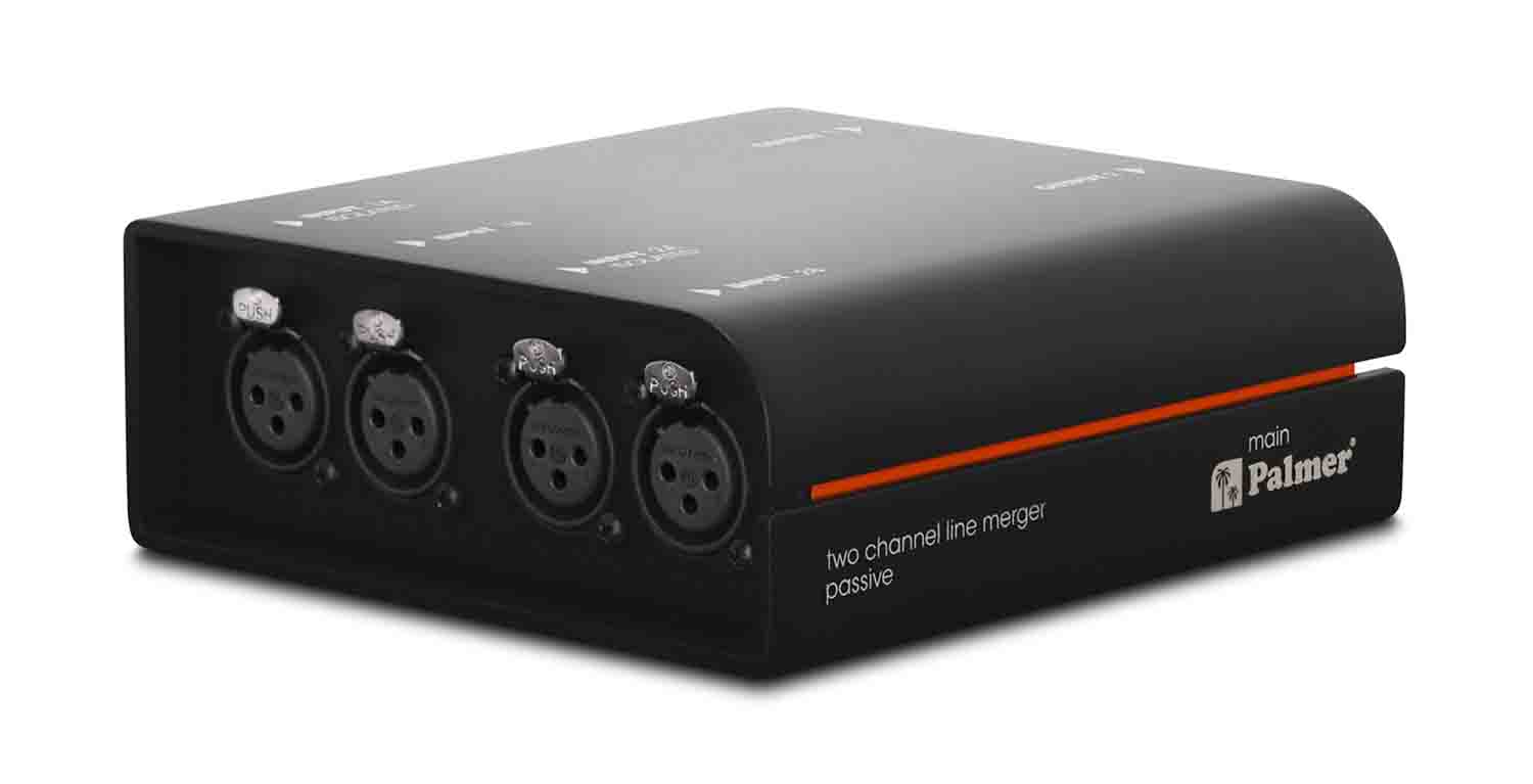 Palmer Main Passive 2-Channel Line Merger - Hollywood DJ