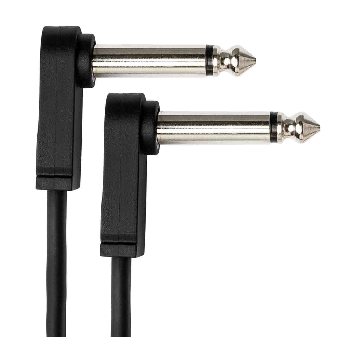 Hosa CFP-106 Flat Guitar Pedalboard Patch Cable - 6 Inches - Hollywood DJ