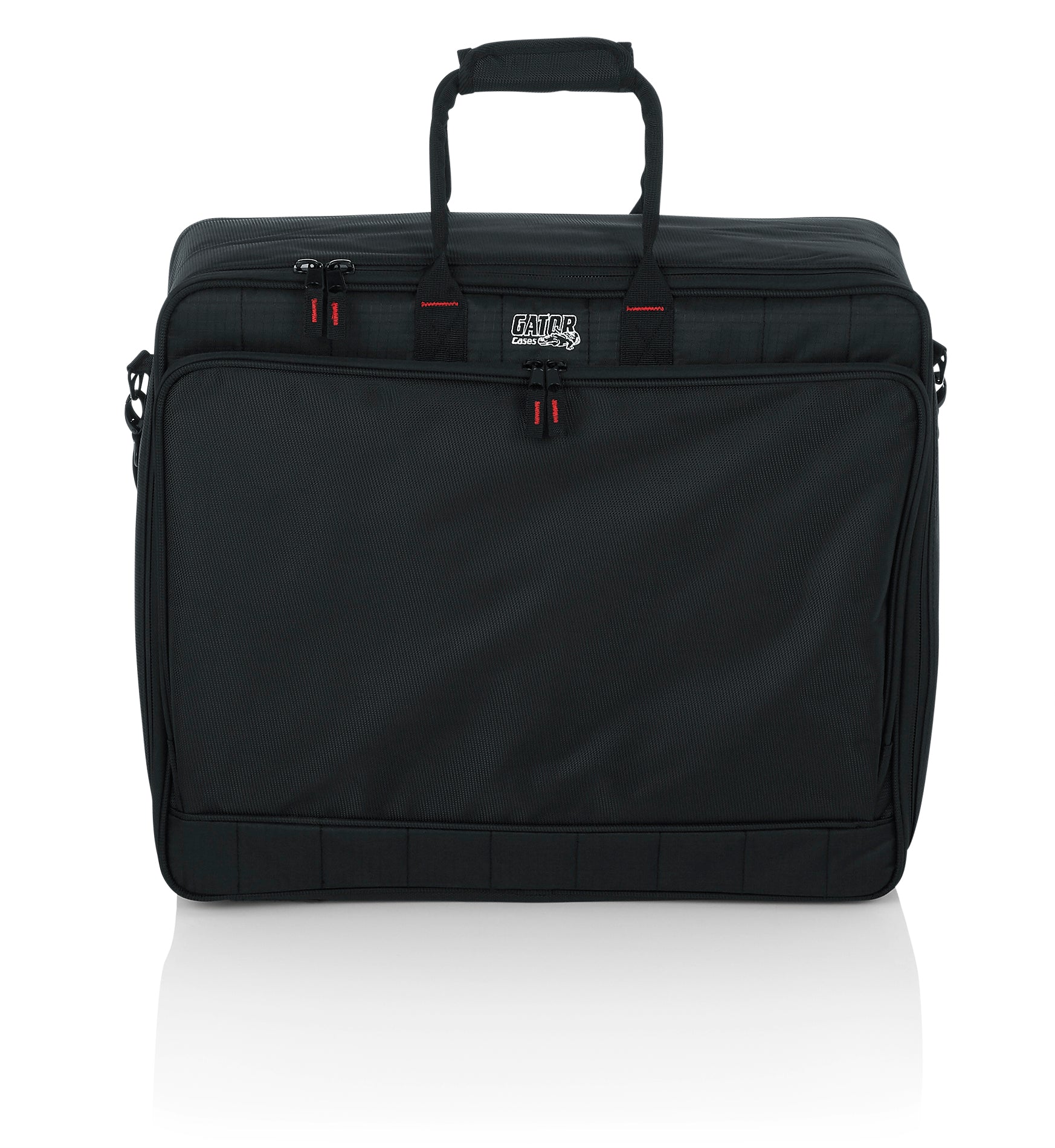 Gator Cases G-MIXERBAG-2118 Nylon DJ Bag for Mixer and DJ Equipment - 21″ X 18″ X 7″ - Hollywood DJ