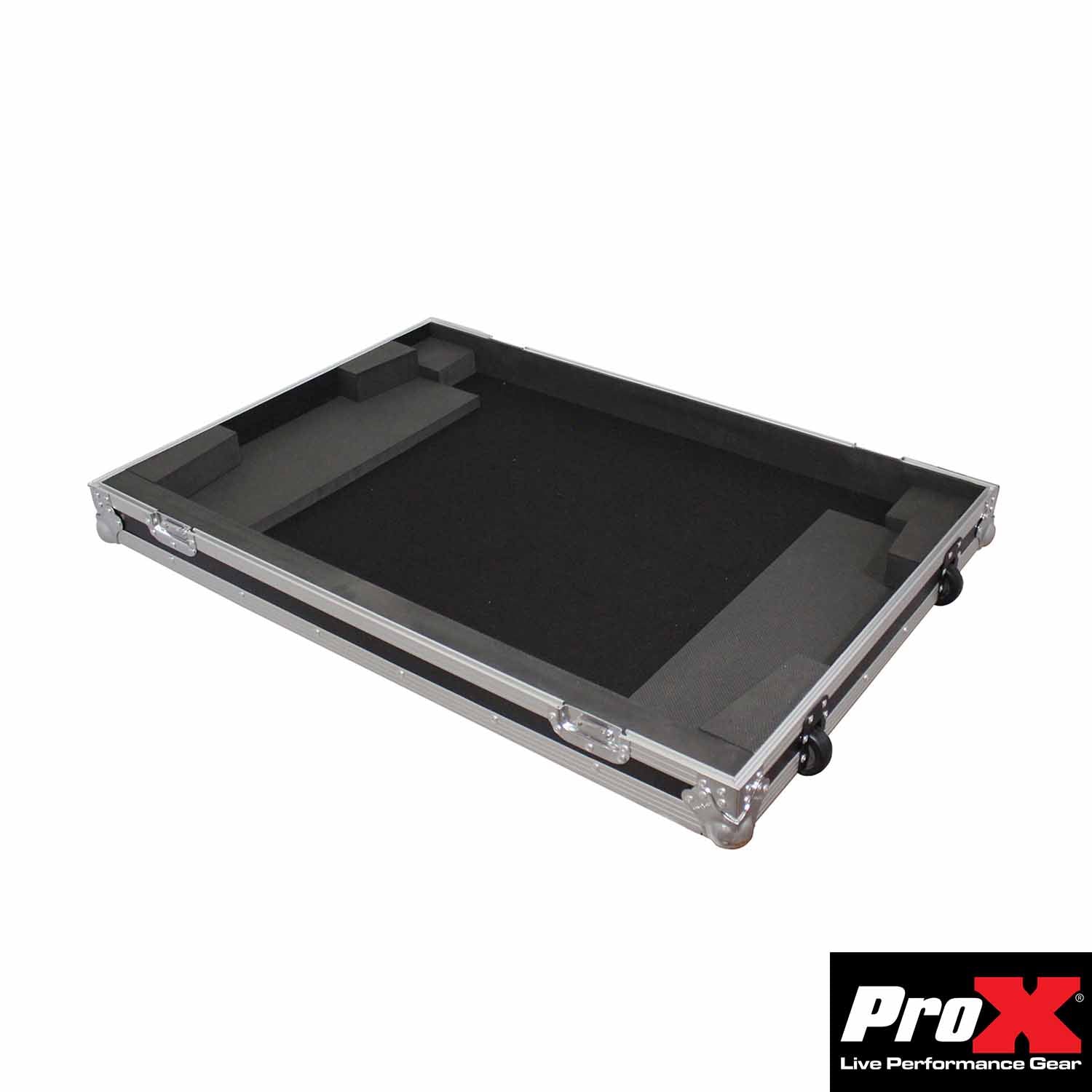 ProX XS-BX32W DJ Flight Road Case For Behringer X32 Digital Mixer With Wheels - Hollywood DJ