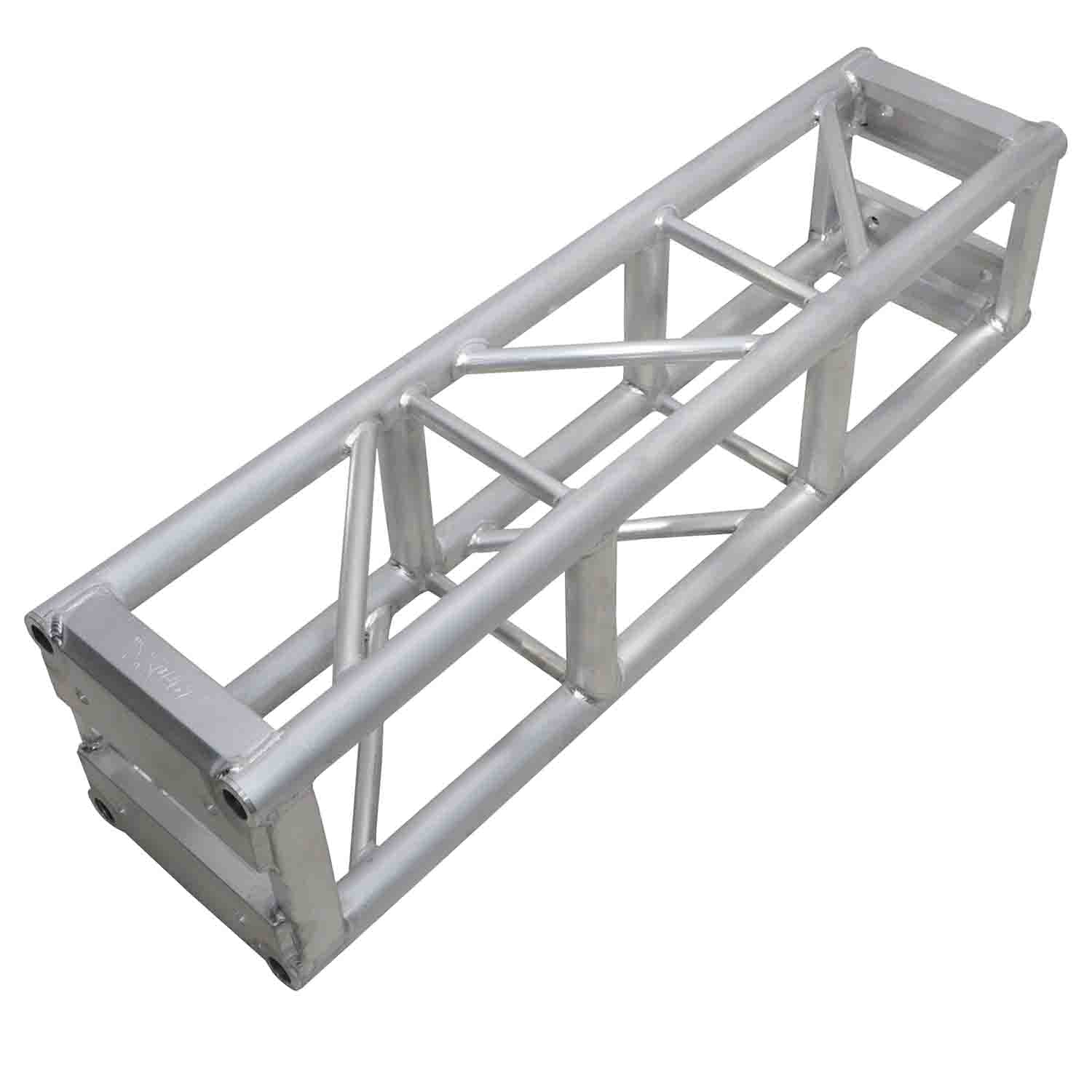 ProX XT-BT1204 MK2, BoltX Bolted 12 Inch Professional Box Truss Segment - 4 Feet - Hollywood DJ