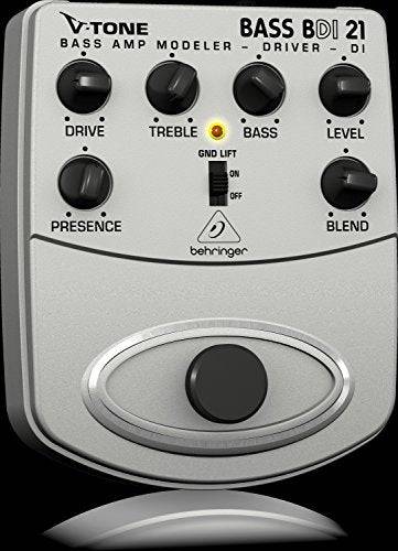 Behringer BDI21 Bass Amp Modeler/DR Preamp/DI - Hollywood DJ