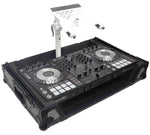 ProX XZF-LTARM PKG WH, Articulating Laptop Tray Arm with Shelf and Pole for Control Tower - White Finish - Hollywood DJ