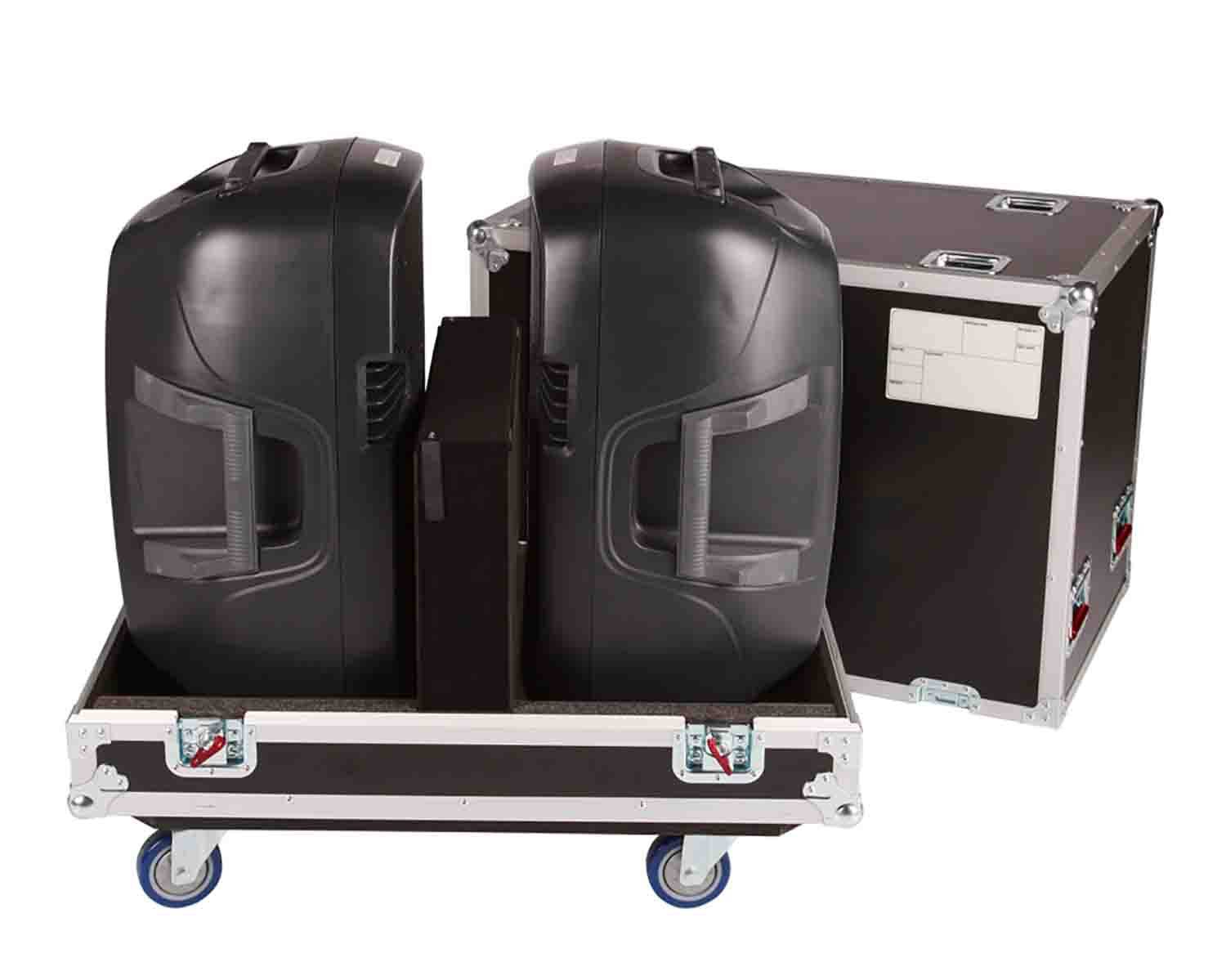 Gator Cases G-TOUR SPKR-215 G-TOUR Series Double Speaker Case for Two 15″ Loud Speakers - Hollywood DJ