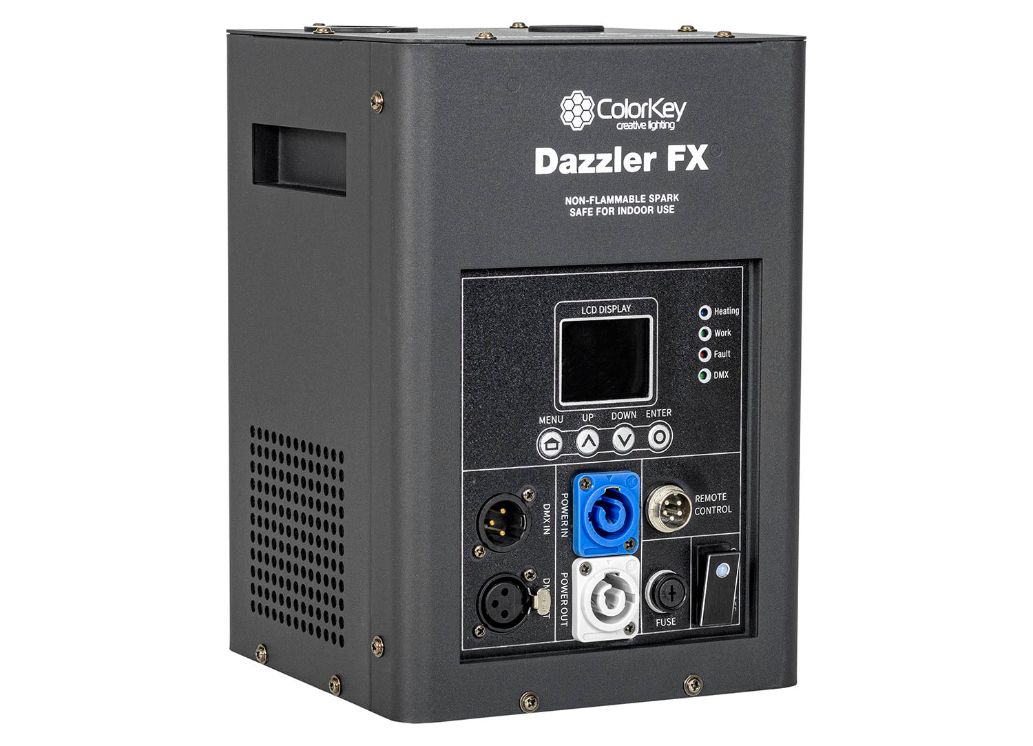 ColorKey CKU-7700 Dazzler FX Cold Spark Machine - Black - Hollywood DJ