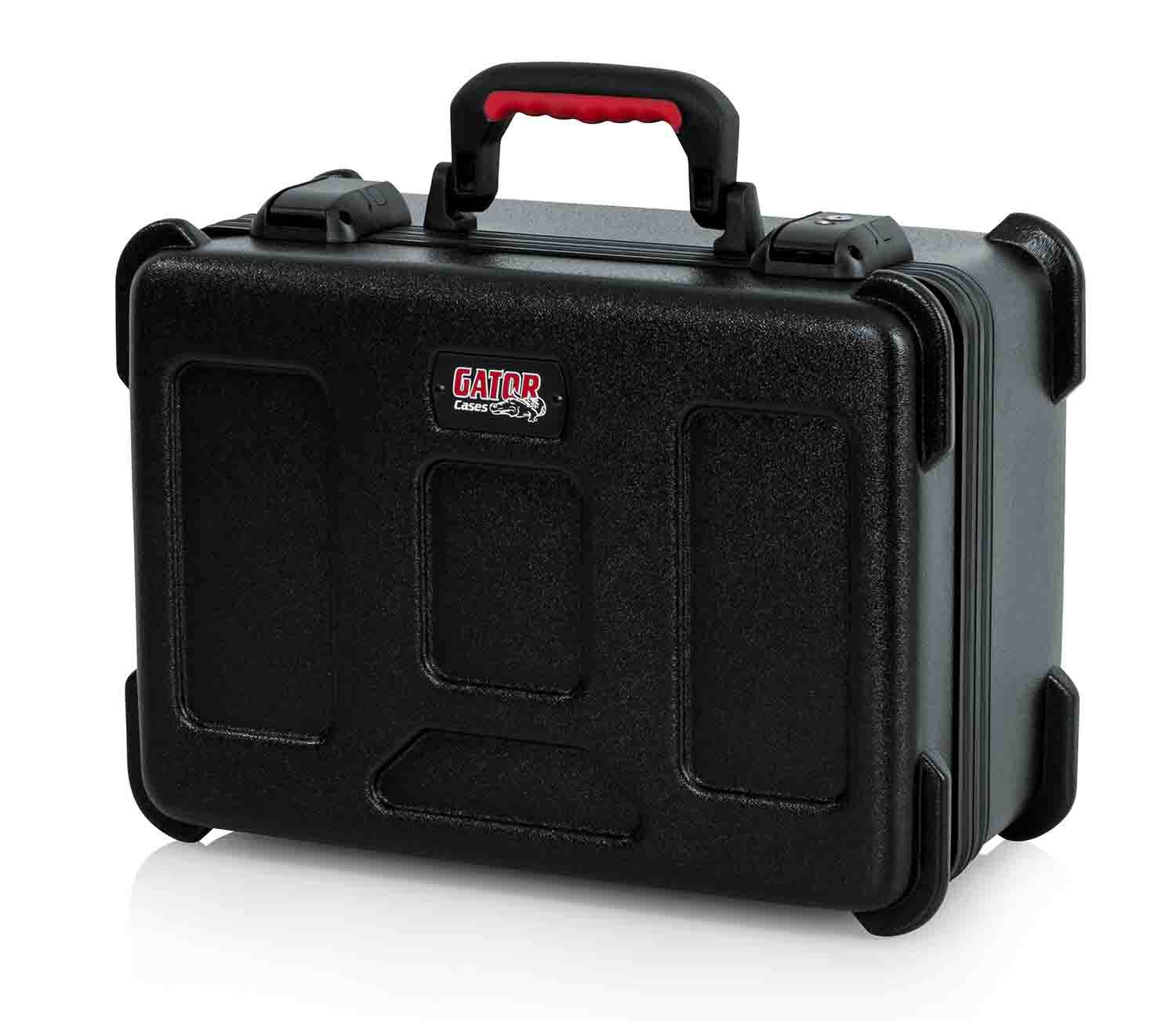 Gator Cases GTSA-MIC30 DJ Case for 30 Wired Microphones with Foam - Hollywood DJ