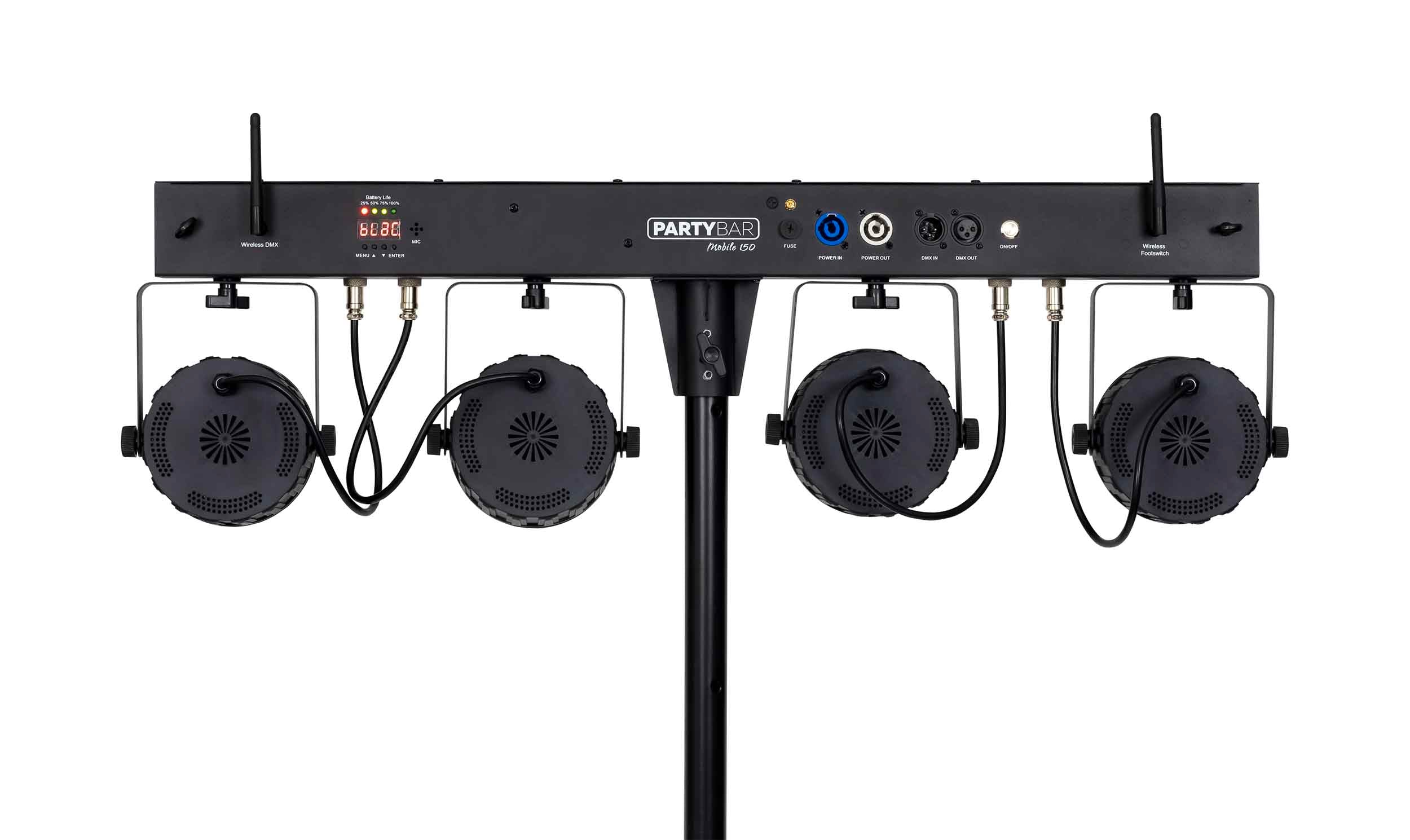 Colorkey CKU-3060, Battery-Powered Lighting Package with Stand and Carrying Case by ColorKey