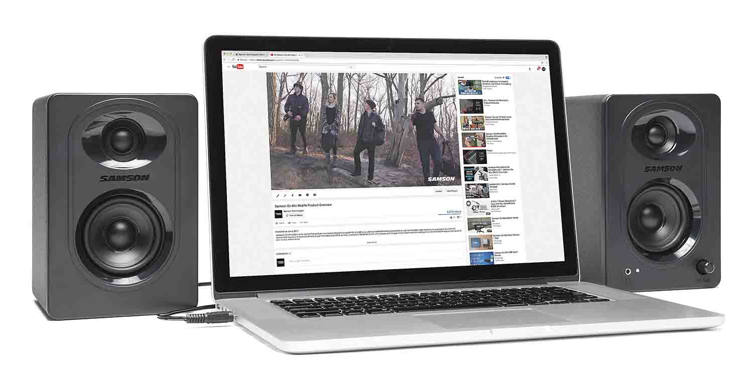 Samson Resolv Media One M30 Powered Studio Monitors - Hollywood DJ