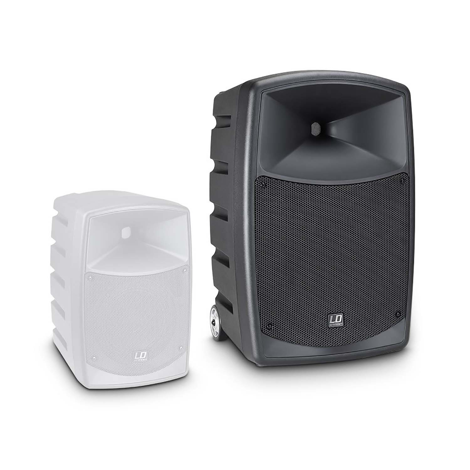 LD Systems ROADBUDDY 10 B5, Battery Powered Bluetooth Speaker With Mixer And Wireless Microphone - Hollywood DJ