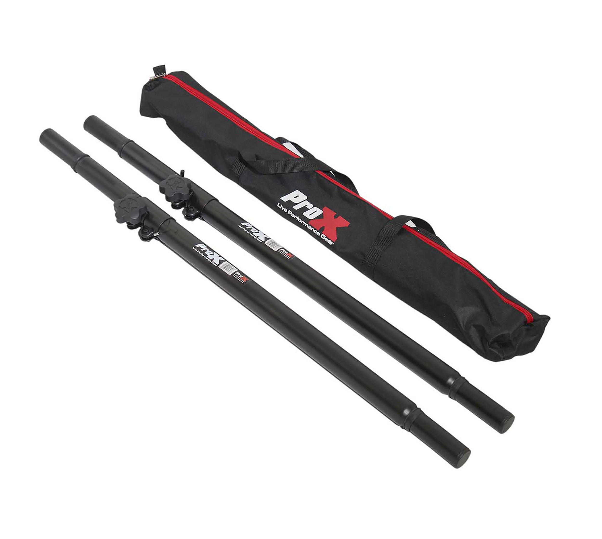 ProX X-SAAMX2PKG Speaker Pole Mounts Adjustable 32"- 63" with Bag - Set of 2 by ProX Cases