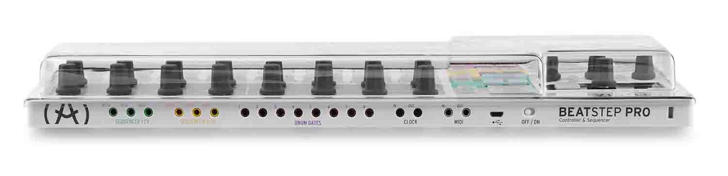 Decksaver Cover DSLE-PC-BEATSTEPPRO For Arturia Beatstep Pro DJ Controller and Sequencer - Hollywood DJ