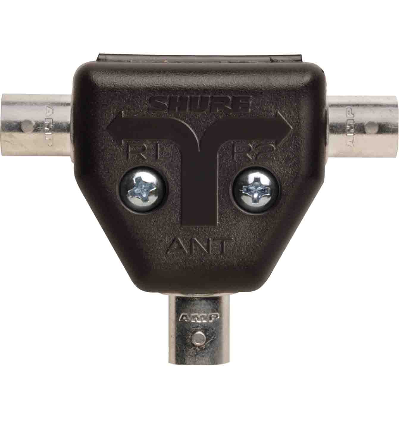 Shure UA221 Passive Antenna Splitter Includes Two Splitter, Four Coaxial Cables, and Attaching Hardware - Hollywood DJ