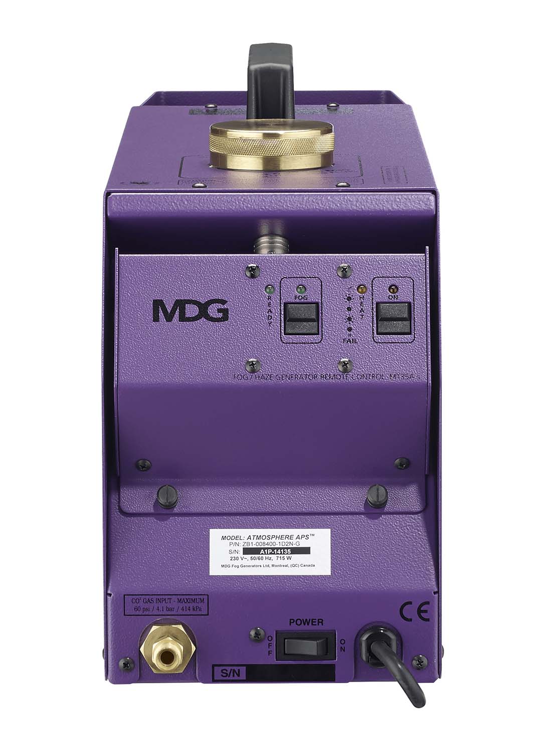 MDG ATMOSPHEREAPS Haze Generator - Hollywood DJ