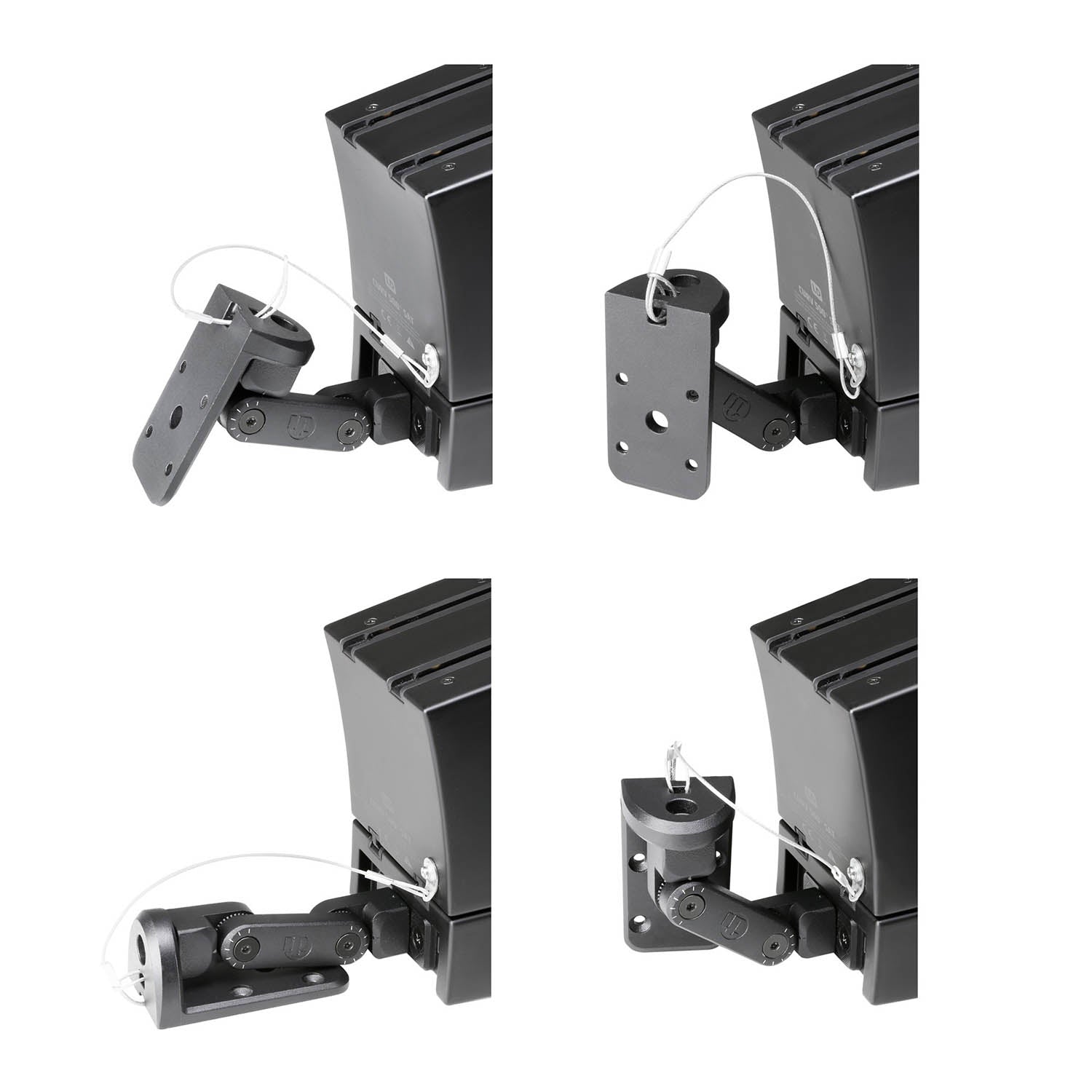 LD Systems CURV 500 WMB W, Wall Mounting Bracket For CURV 500 Satellites - White - Hollywood DJ