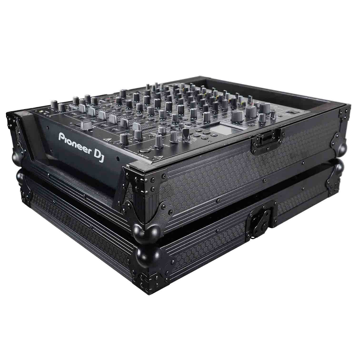 ProX XS-DJMV10BL ATA Style Case For Pioneer DJM-V10 6 Channel DJ Mixer - Black on Black - Hollywood DJ