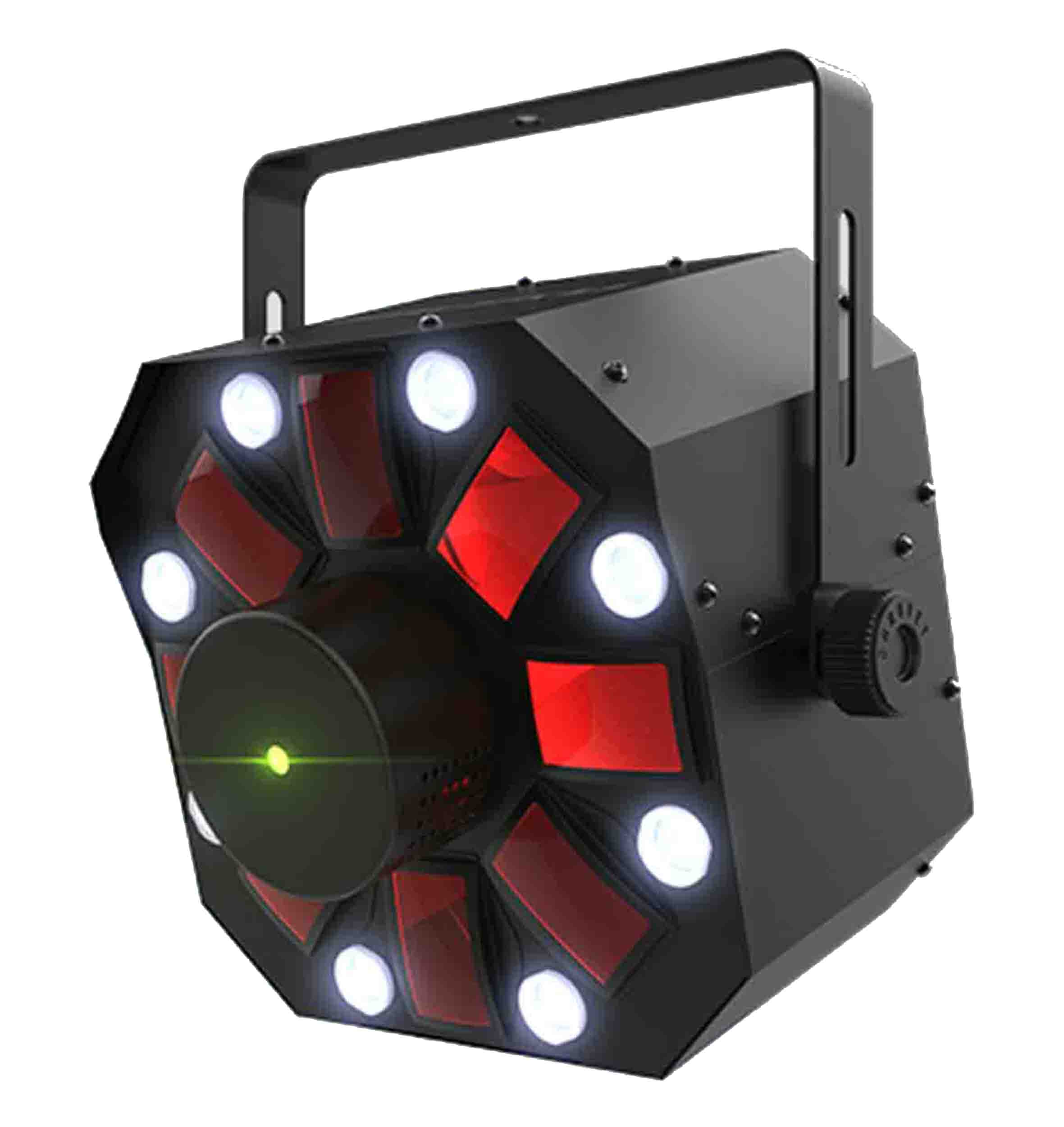 Chauvet ILS Effect Package Deal with Lighting System, Lasers, Tripod Stand, Fluid, DMX Cable, Haze Machine and ILS Command Lighting Controller - Hollywood DJ