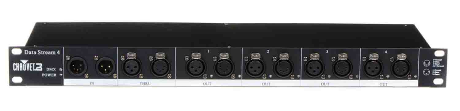 Chauvet DJ Data Stream 4, 4-Port DMX Splitter - Hollywood DJ