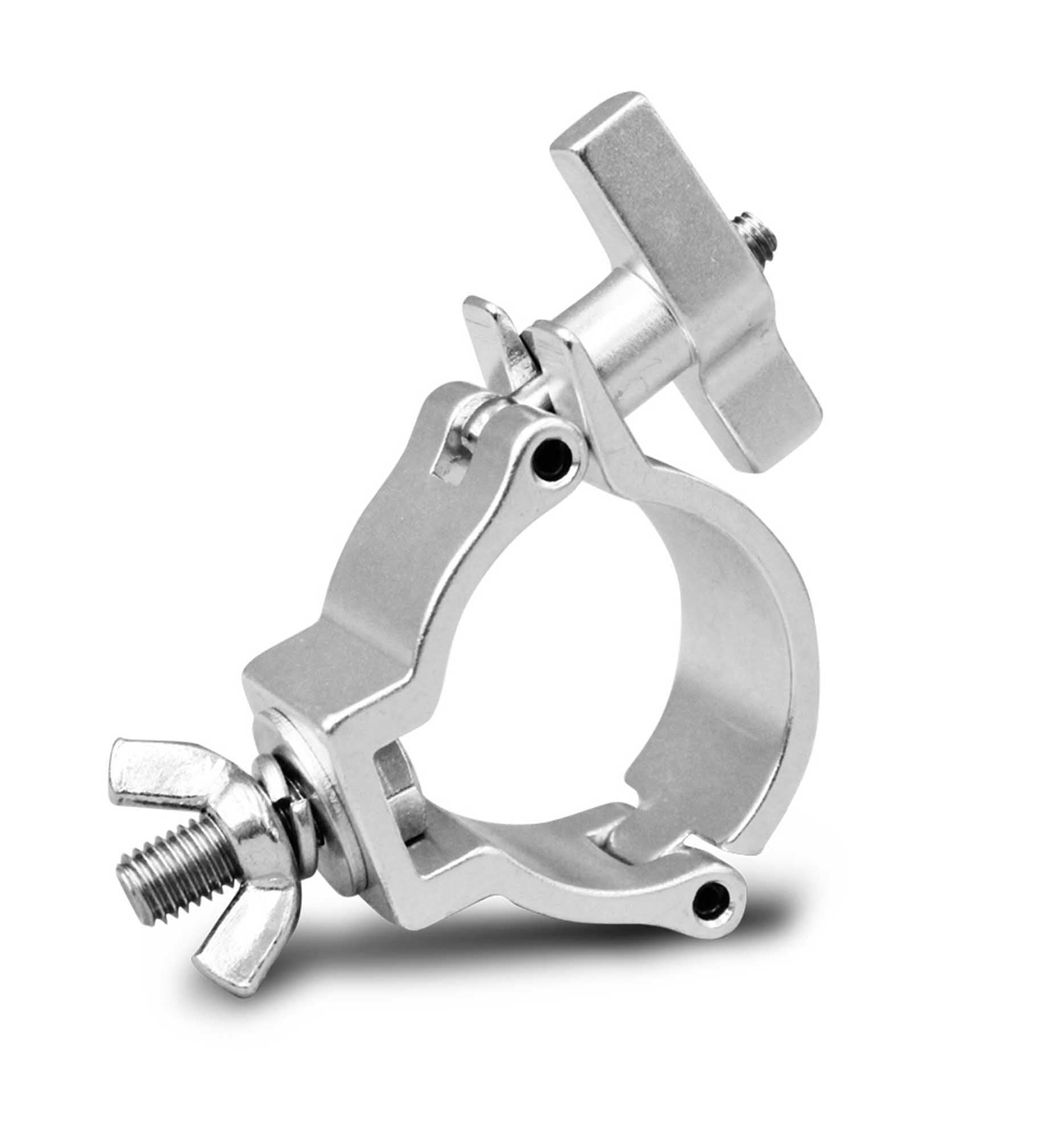 Galaxy Stage GSC113 2" inch Silver Aluminum Clamp for Lighting - Hollywood DJ