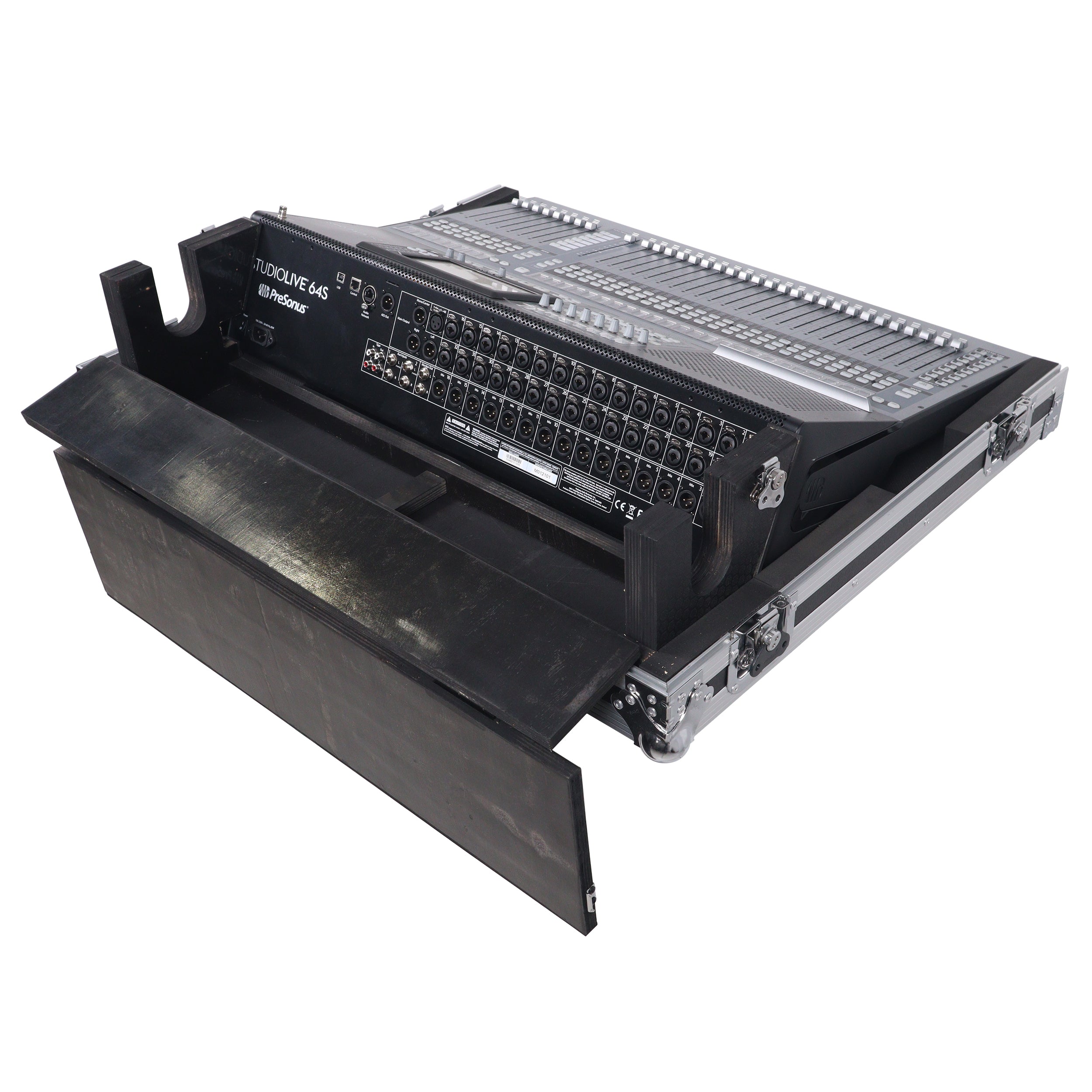 ProX XS-PRE32S64S DHW, ATA Digital Audio Mixer Flight Case for PreSonus STUDIOLIVE 64S 32S 32 Console with Doghouse and Caster wheels by ProX
