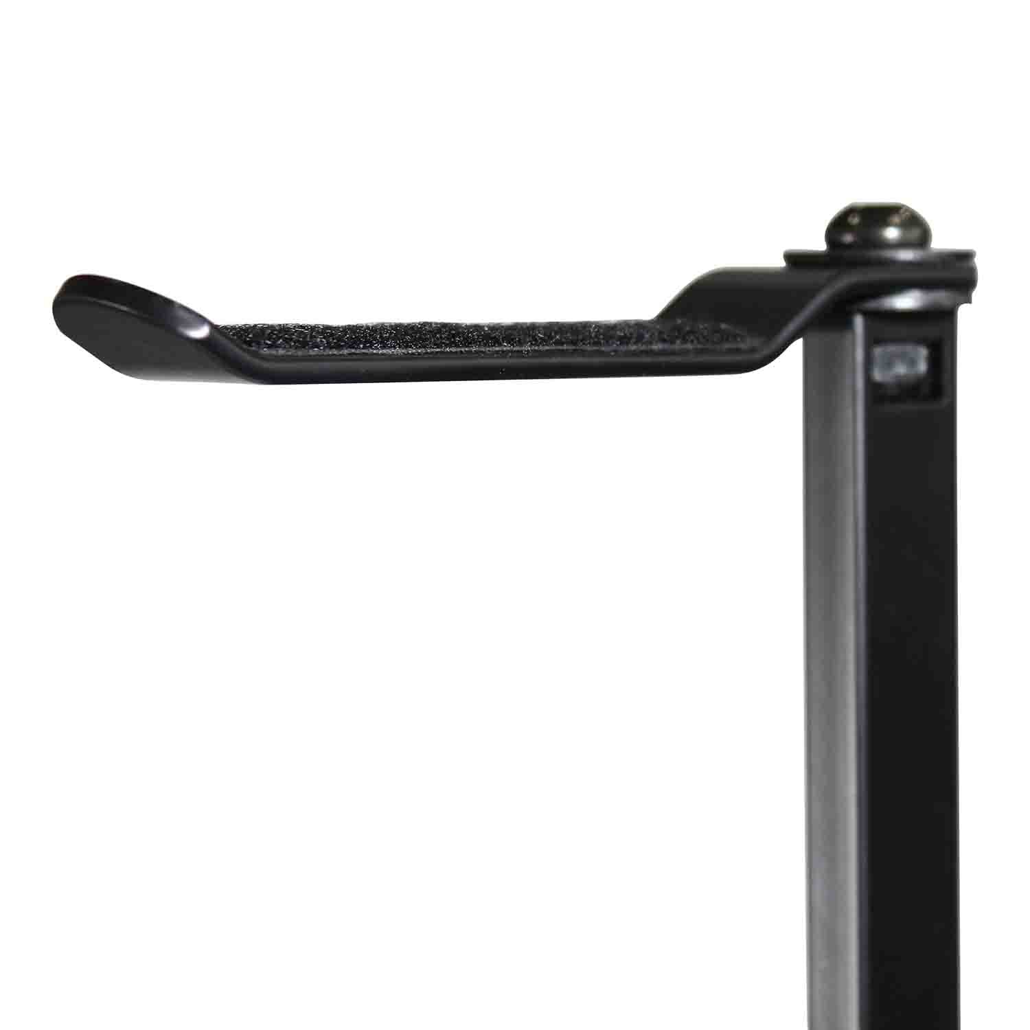 ProX X-HH815 Headphone Pole Stand for Cases 12" Shaft with Rotating Hook - Hollywood DJ