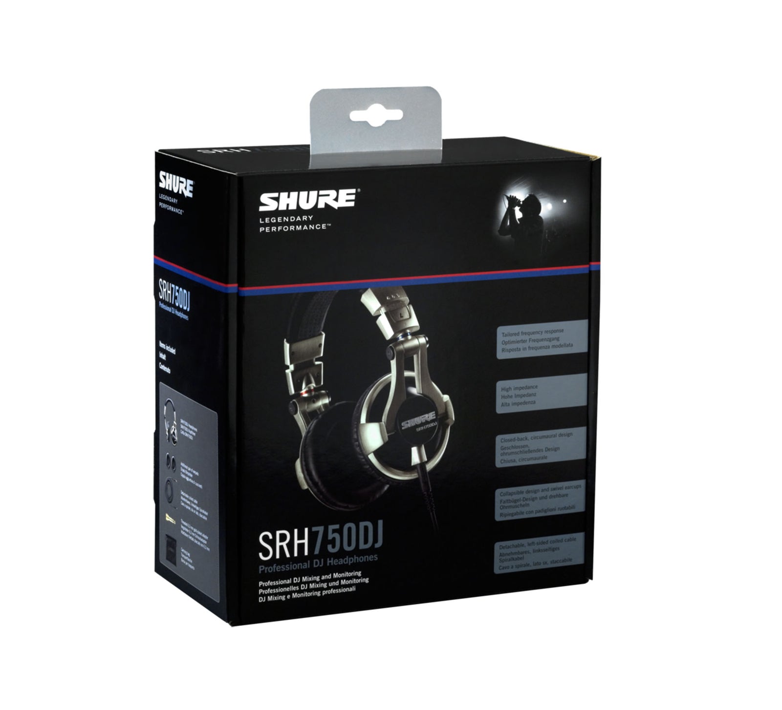 Shure SRH750DJ Professional DJ Headphones - Hollywood DJ