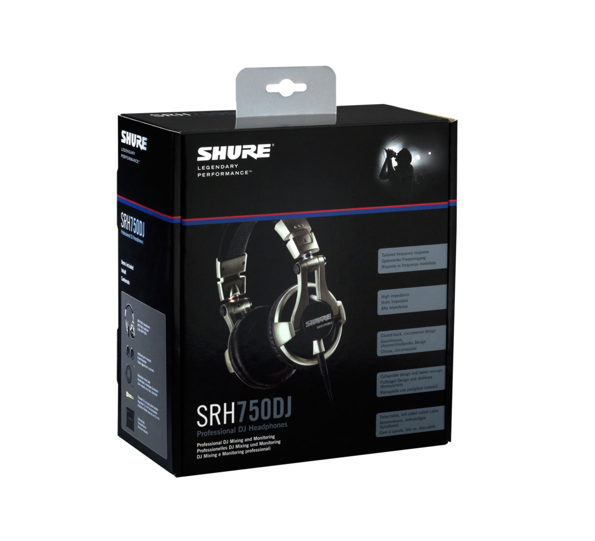 Shure SRH750DJ Professional DJ Headphones - Hollywood DJ