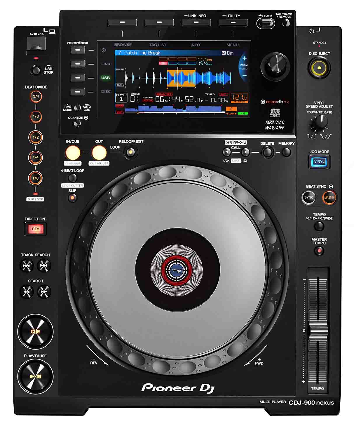 B-Stock: Pioneer DJ CDJ-900NXS Professional DJ Multi Player with Disc Drive - Hollywood DJ