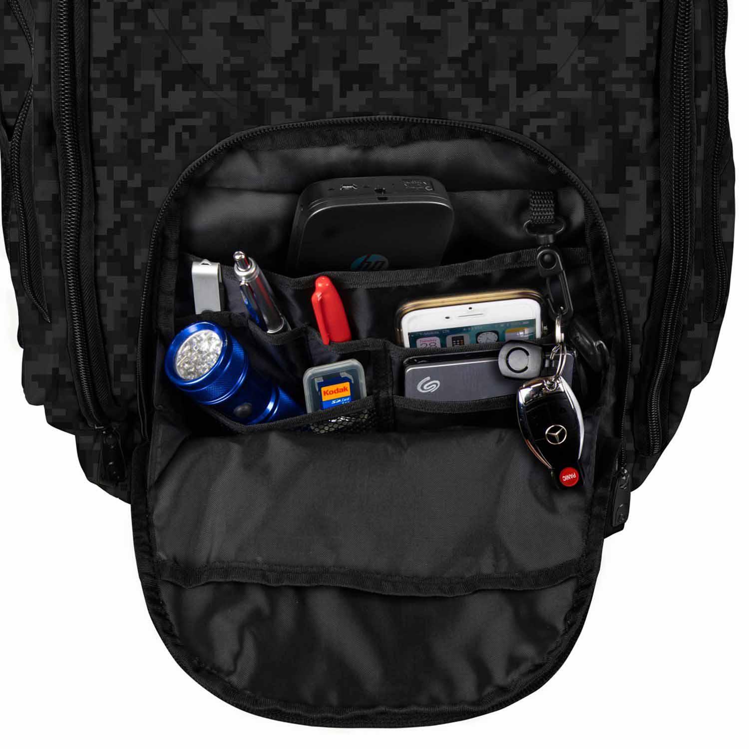 Odyssey BPBACKTRAKXLDCA Backtrak XL DJ Backpack Digital Camouflage - Hollywood DJ