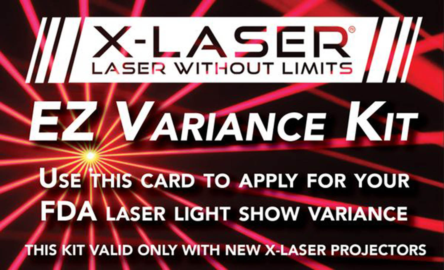 X-Laser EZ Variance Kit for New Lasers - Hollywood DJ