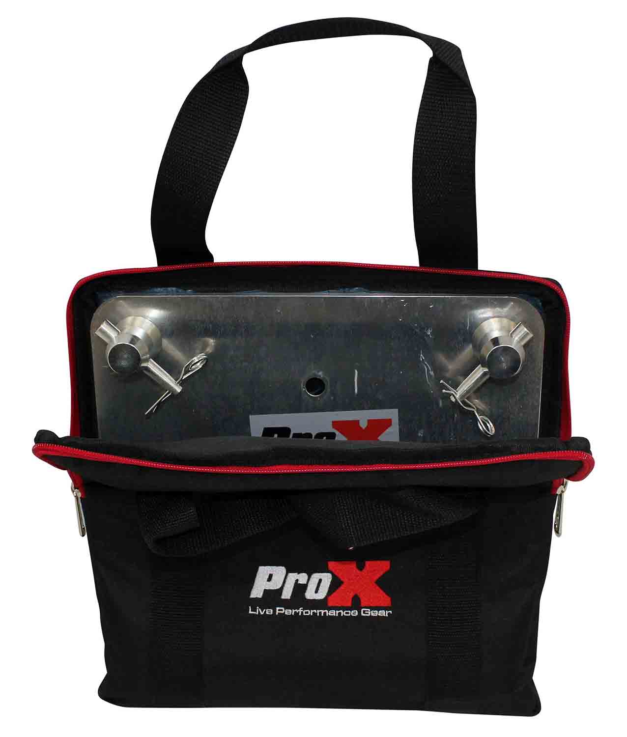 ProX XB-BP12TB Padded Gig Bag Fits 1x 12x12 inch Truss Base Plate - Hollywood DJ