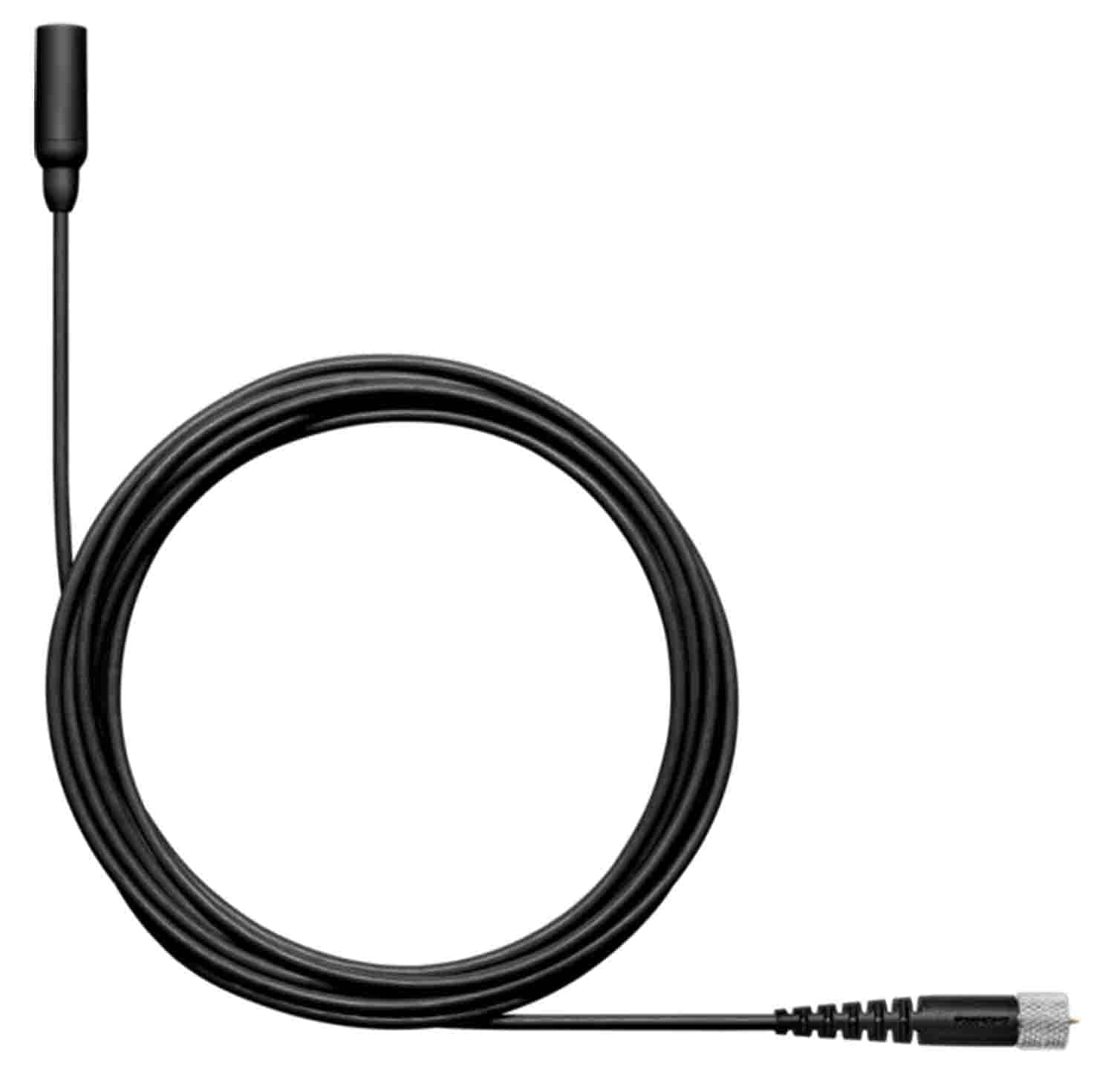 Shure TL48B/O TwinPlex TL48 Subminiature Lavalier Microphone - Black - Hollywood DJ