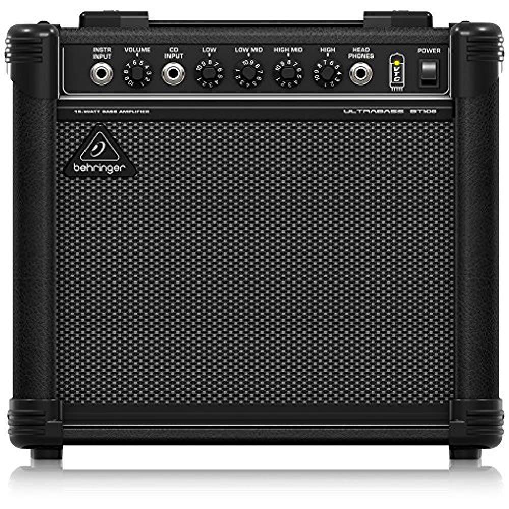 Behringer BT108 Bass Amp with VTC Technology - 15 Watt - Hollywood DJ