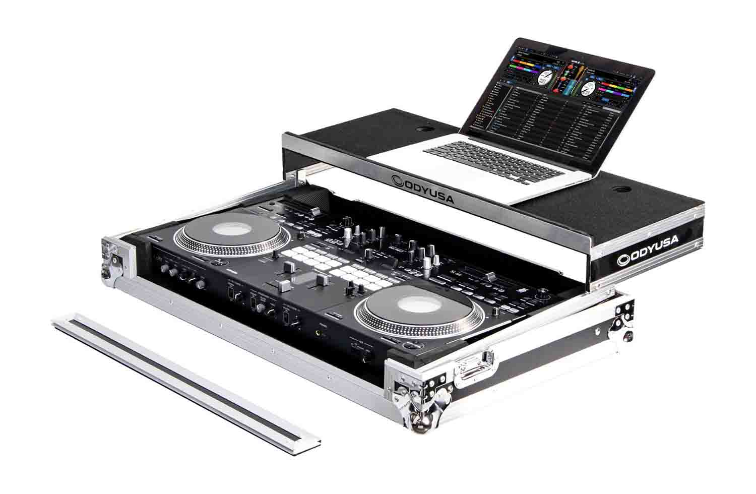 Odyssey FZGSREV7W Glide Style Flight Case with Wheels for Pioneer DDJ-REV7 - Hollywood DJ