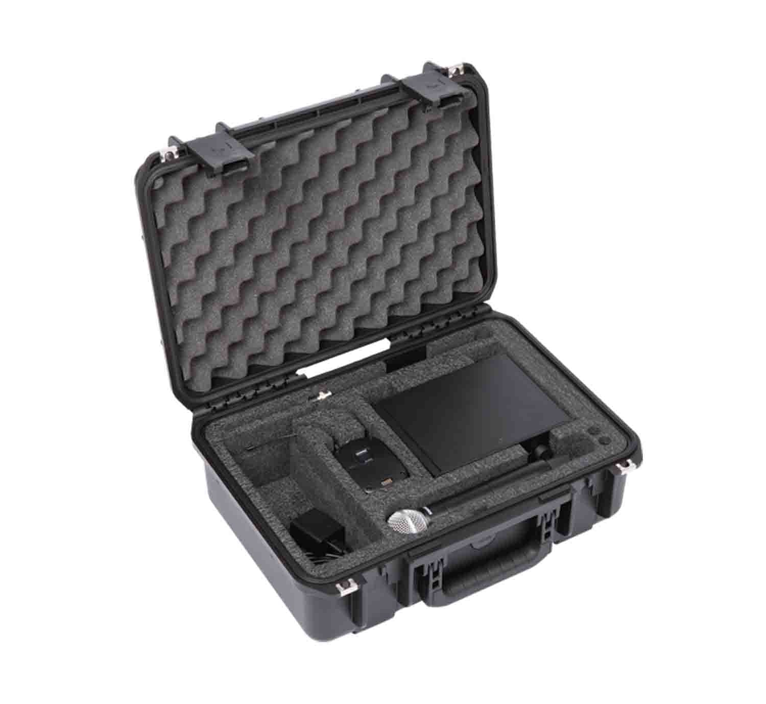 SKB Cases 3i-1711-XLXD iSeries Waterproof Case for Shure SLX-D and QLX-D - Hollywood DJ