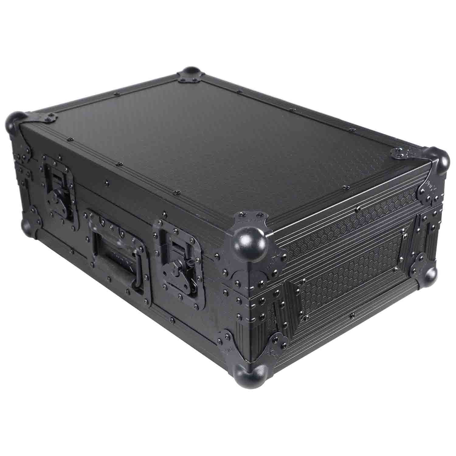 ProX Cases XS-DJMS11BL DJ Flight Case for Pioneer DJM-S11 Mixer - Black on Black - Hollywood DJ