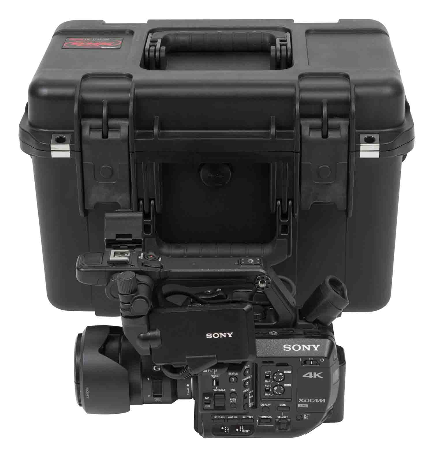 SKB Cases 3i-1610-10DT Waterproof Case with Video Dividers and Lid Foam - Black - Hollywood DJ