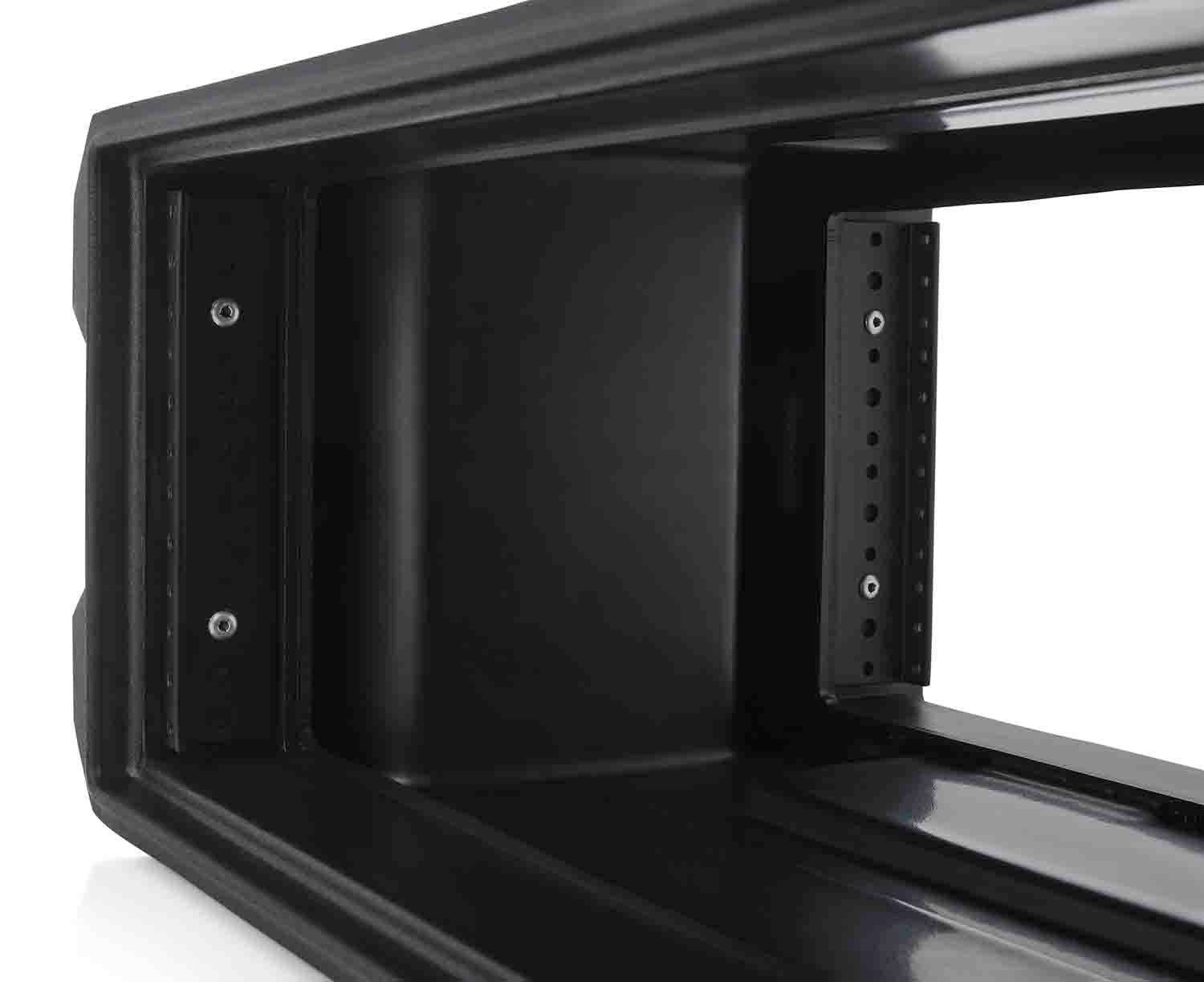 Gator Cases G-PRO-4U-13, 4U Deep Molded Audio Rack Case - 13 Inch - Hollywood DJ