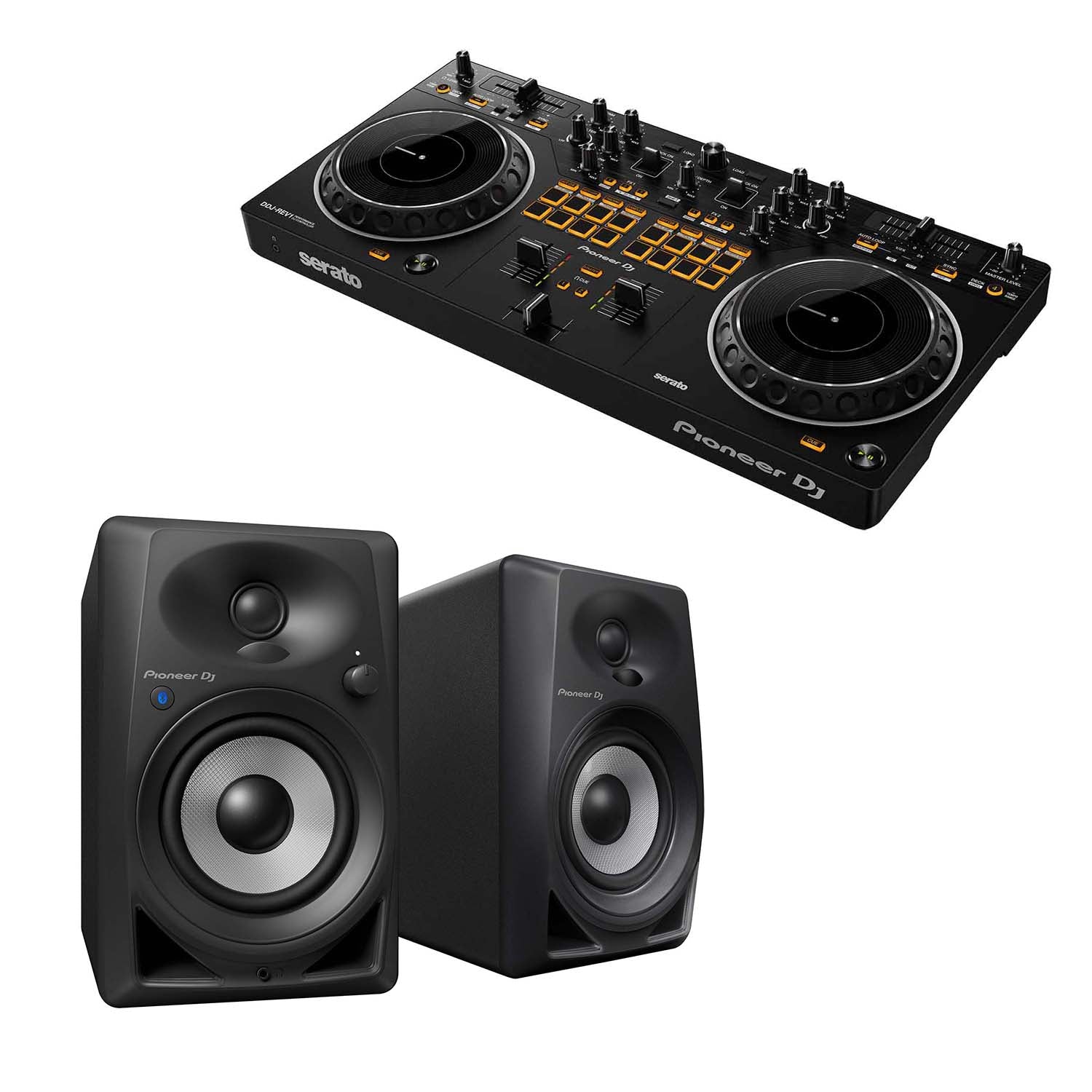 Pioneer Rev1 Package with DM40 Speakers - Hollywood DJ