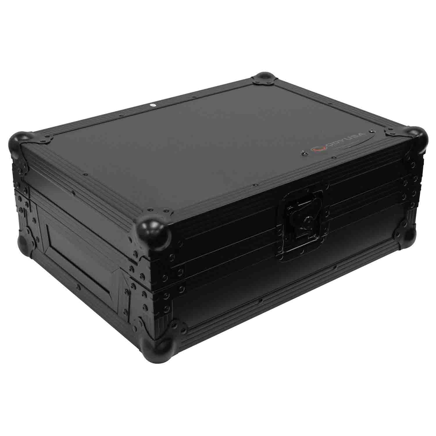 Odyssey FZCDJBL Universal DJ Flight Case for Large Format Media Player - Black - Hollywood DJ