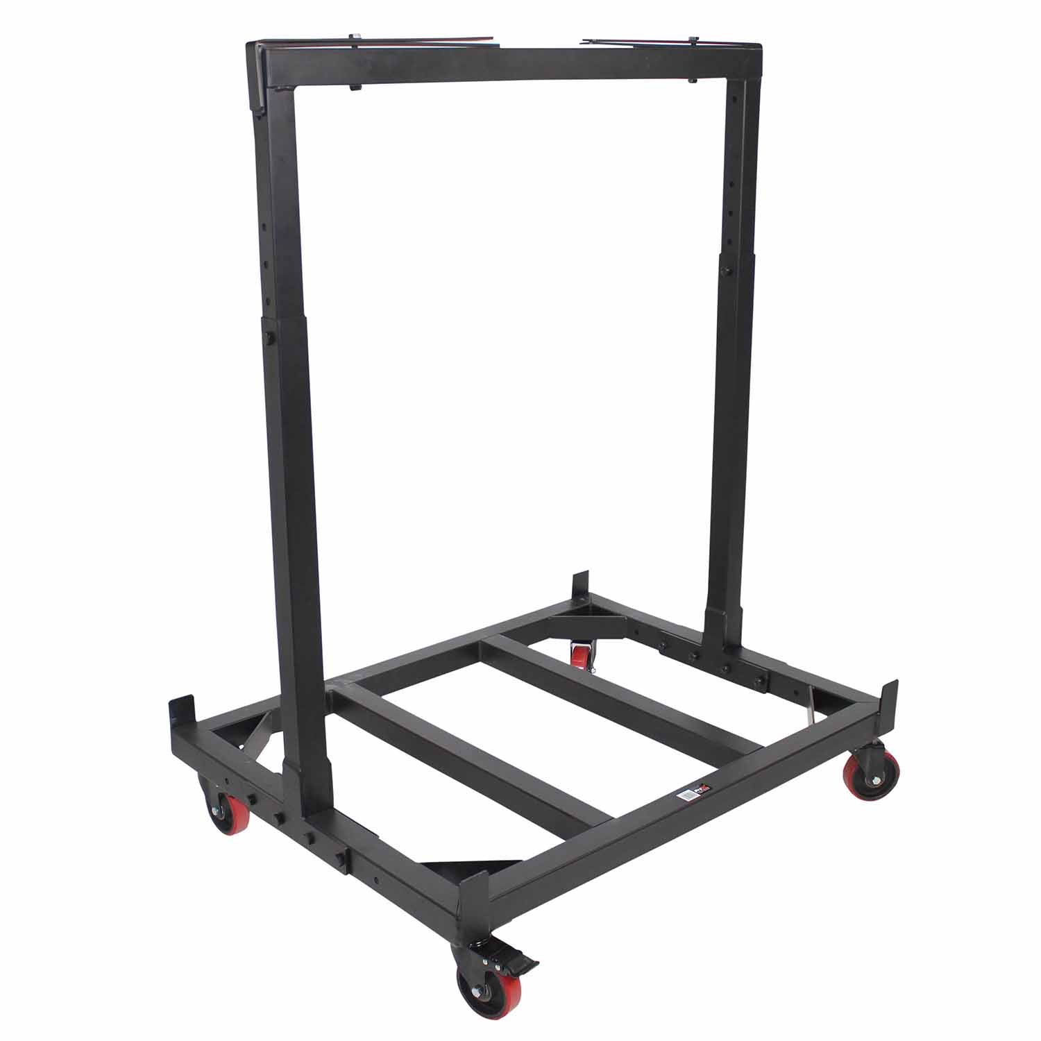 ProX X-STGX6 Rolling Dolly Cart for 4ft Width Stage Decks - Hollywood DJ