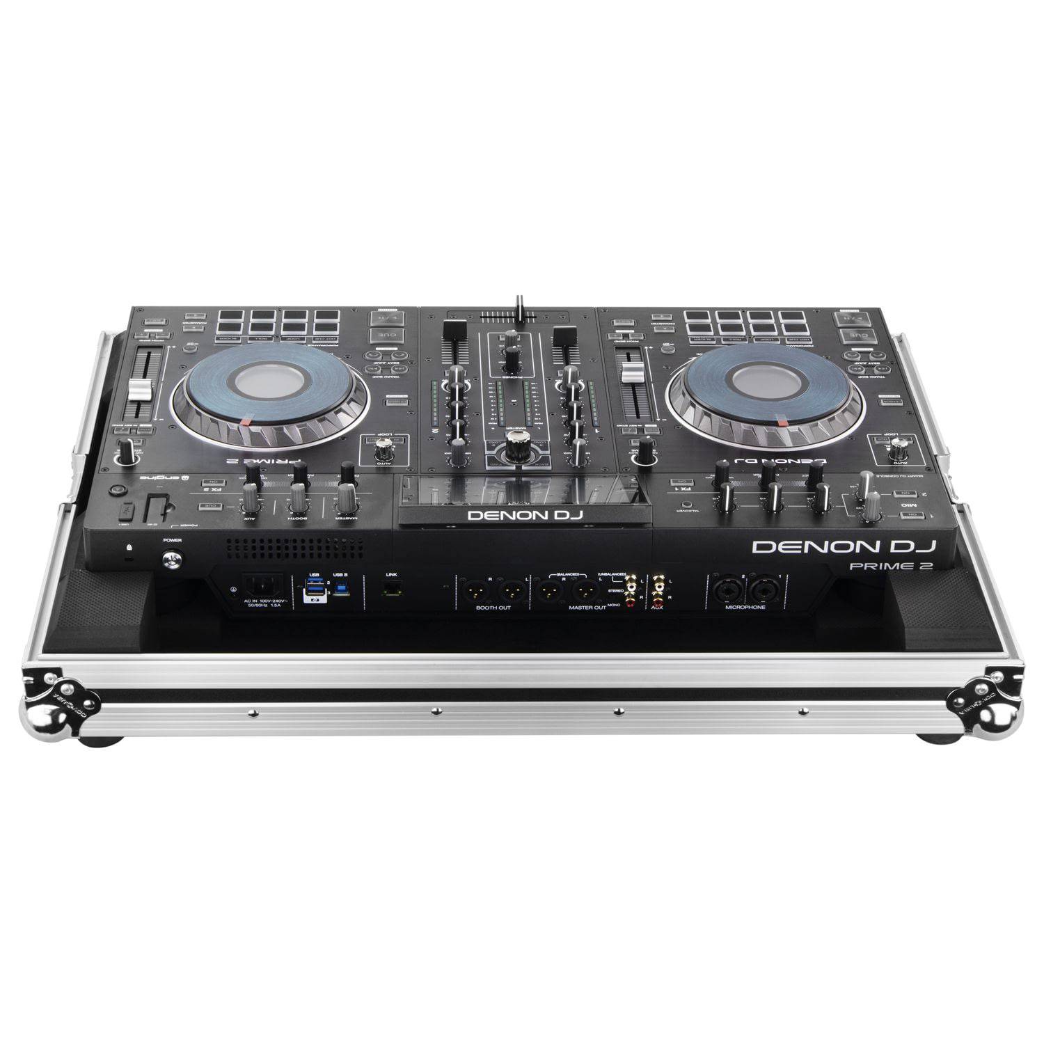 Odyssey FZDNPRIME2 Flight Case for Denon Prime 2 DJ Controller System - Hollywood DJ