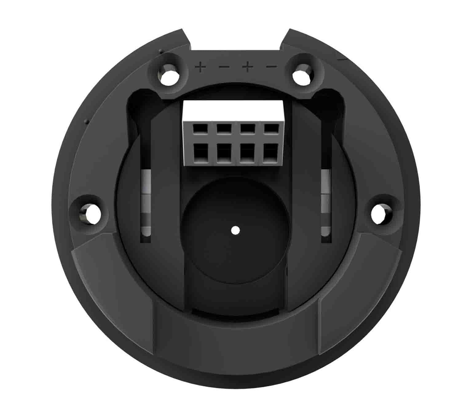 LD Systems DQOR 5 T B, 5" Two-Way Passive In/Out Door Installation Loudspeaker 16 Ohm, 70/100 V - Black, Pair - Hollywood DJ