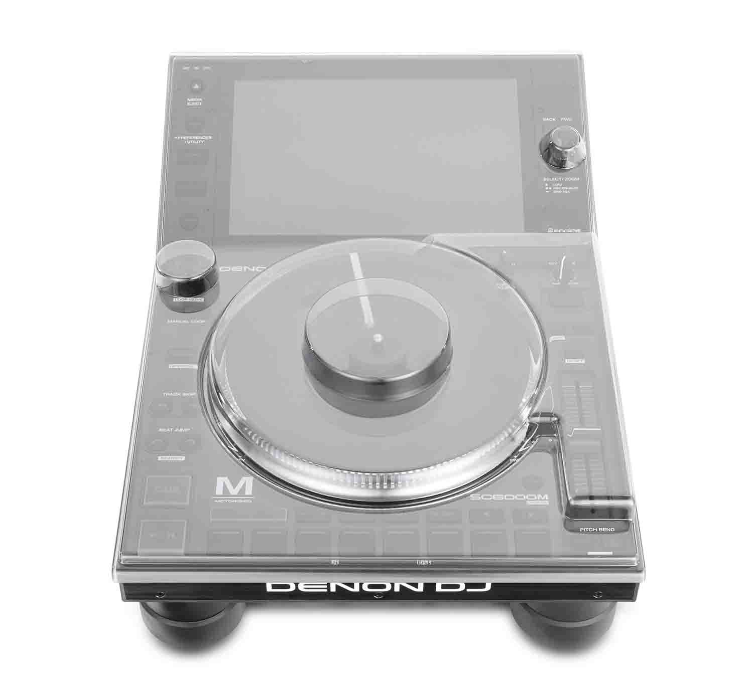 Decksaver DS-PC-SC6000 Protection Cover for Denon DJ Prime SC6000 and SC6000M Media Players - Hollywood DJ
